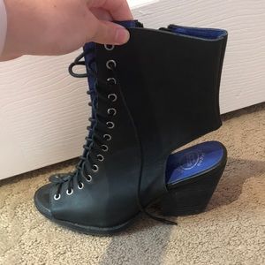 Jeffrey Campbell x Free People Lace Up shoes